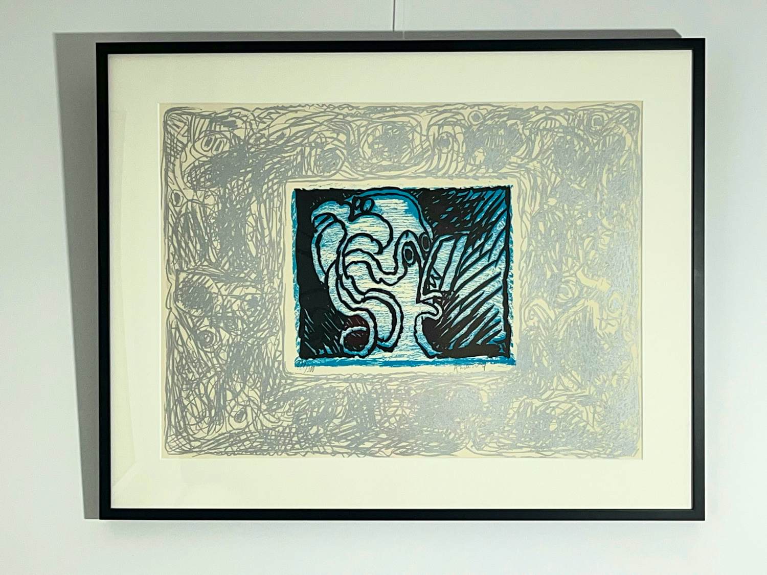 Pierre Alechinsky - ESPIONNE - 1970 - MoMA New York verkocht voor € 950!