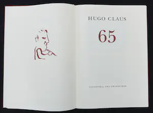 Roger Raveel - Uitgave 'Hugo Claus 65' met gesigneerde werken van Raveel, Tajiri en Reinhoud kopen? Bied vanaf 1!