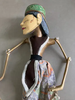 Niet of onleesbaar gesigneerd - Wajangpoppen wajong golek kopen? Bied vanaf 1!