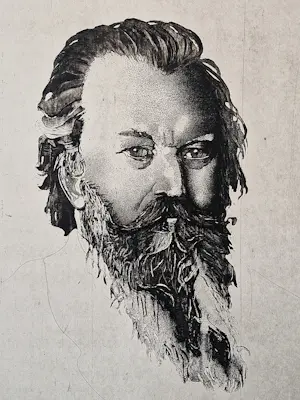 Jan Prins - in zeer kleine oplage (15) gemaakte droge naald Ets "johannes Brahms" gesigneerd kopen? Bied vanaf 56!