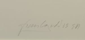 Frank Gude - Litho, Formule 1 - Ingelijst kopen? Bied vanaf 1!