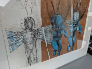 Aat Verhoog - Drie vliegende wezens kopen? Bied vanaf 150!