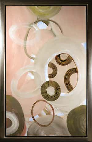 Andre Martens - Olieverf op doek, Z.T. 8.5 - Ingelijst (Zeer groot) verkocht voor € 350!