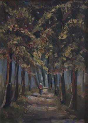 Jan Kelderman - C1085-7 - Bosgezicht kopen? Bied vanaf 50!