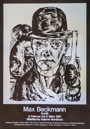 Max Beckmann - Grafik verkauft für € 25!