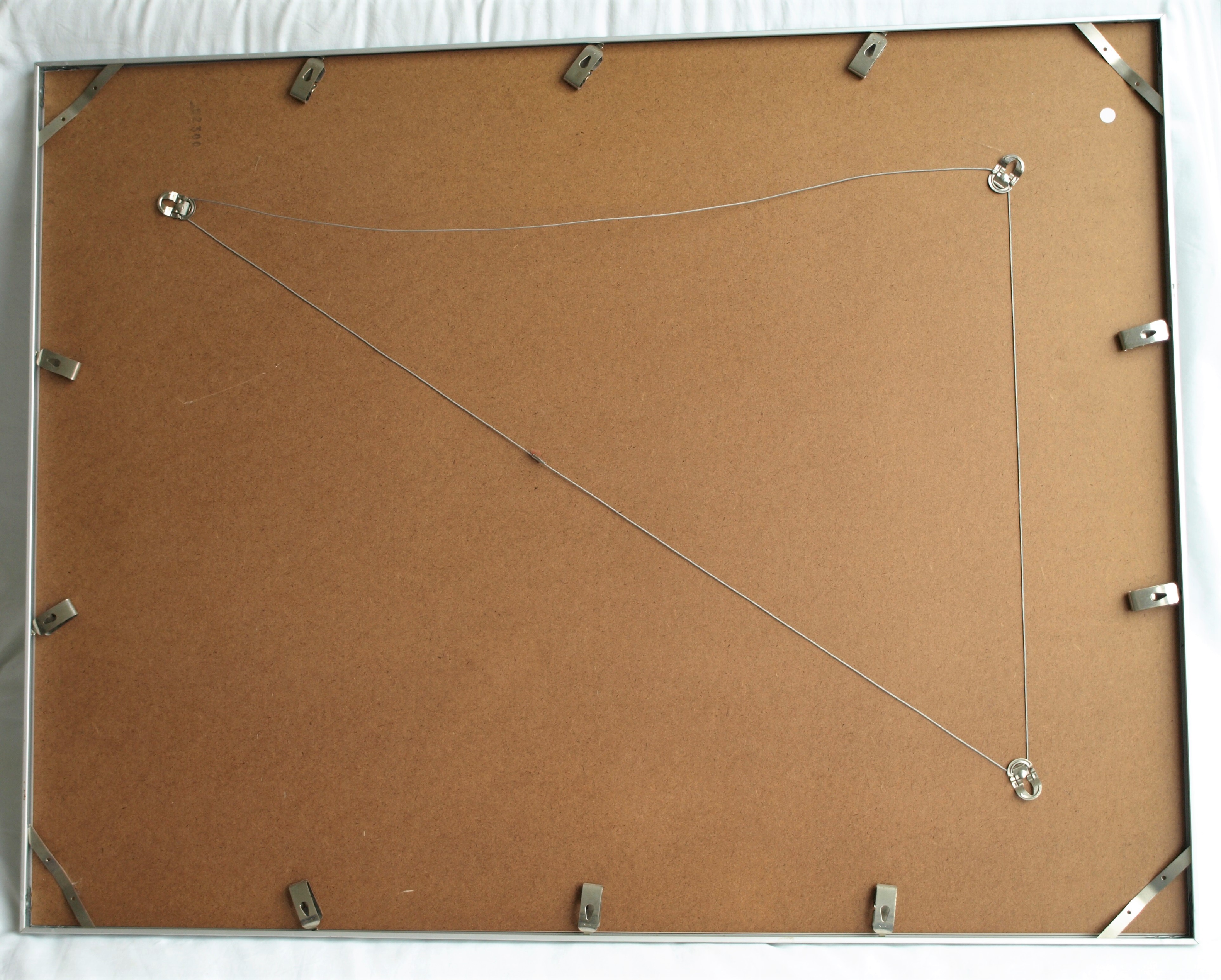 Niet of onleesbaar gesigneerd - Zeefdruk , Zonder titel - gesigneerd & ingelijst - GROOT kopen? Bied vanaf 1!