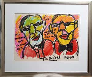 Niet of onleesbaar gesigneerd - Fabien 2008 verkocht voor € 10!