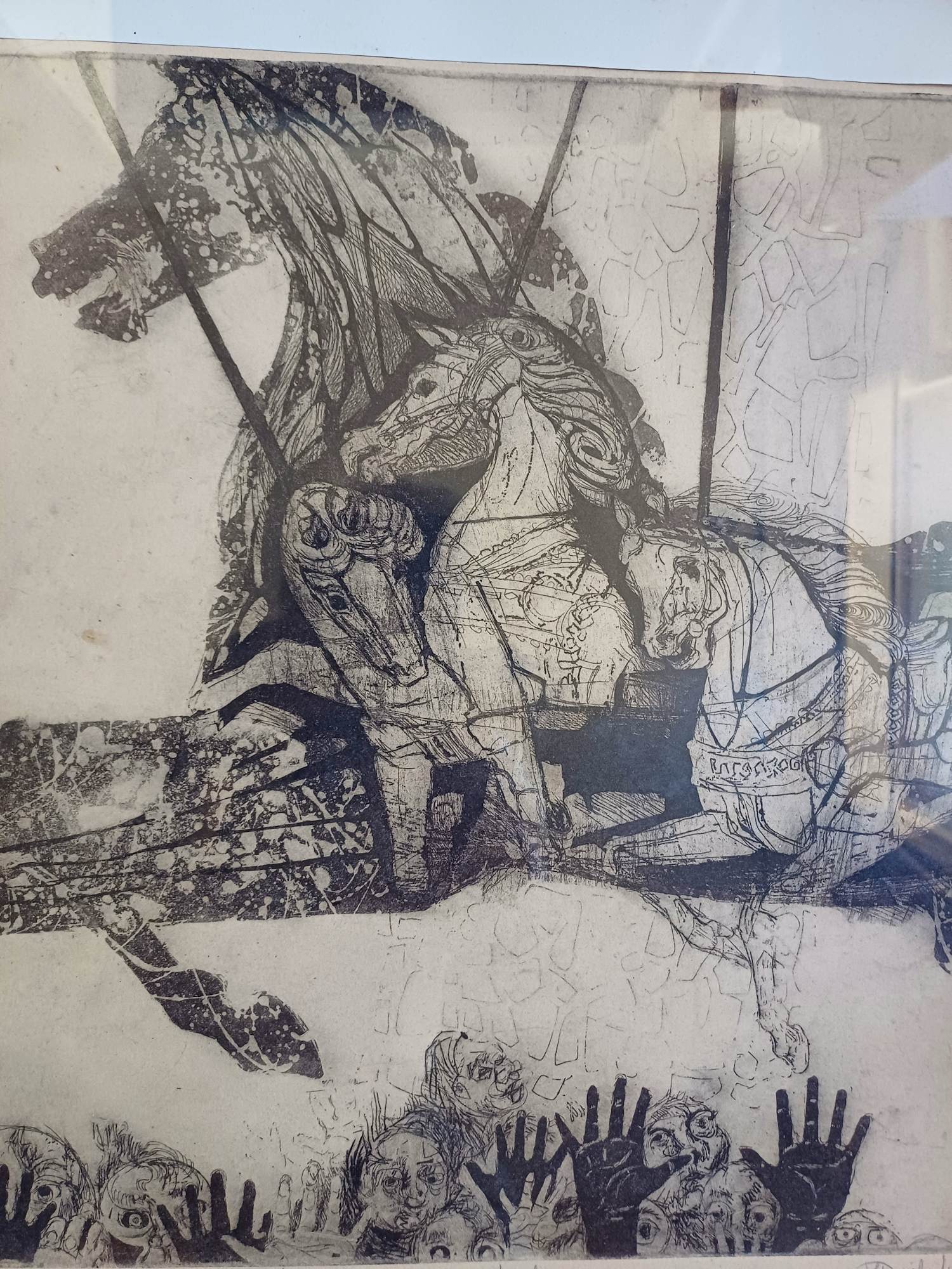 Ton Diekstra - Visie op 'n carrousel paard verkocht voor € 40!