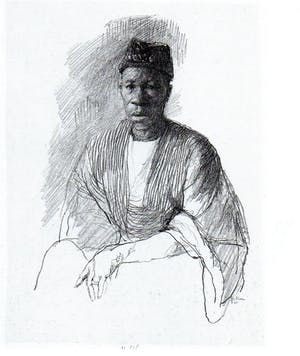 Aat Veldhoen - Afrikaans dorpshoofd kopen? Bied vanaf 35!