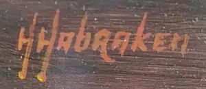 Hans Habraken - Stilleven met fruit en kruiken kopen? Bied vanaf 550!