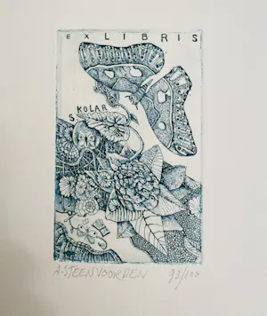 Ab Steenvoorden - 4 Ex libris kopen? Bied vanaf 60!