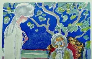 Kees van Dongen - Gravure 1001 nacht : ' Le Prince Diamant et le vieux roi ' kopen? Bied vanaf 1!