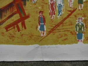 Werner Laves - AN DER STADTMAUER SAINT MALO BRETAGNE 1958 kopen? Bied vanaf 100!