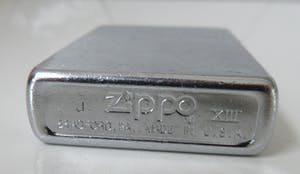Curiosa - Klassieke geborstelde metalen Zippo aansteker kopen? Bied vanaf 1!