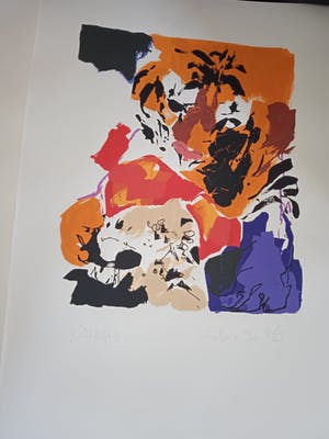 Marli Hommel - Drieluik zeefdruk Wildlife 1 & Wildlife 2 & Wildlife 3 kopen? Bied vanaf 500!