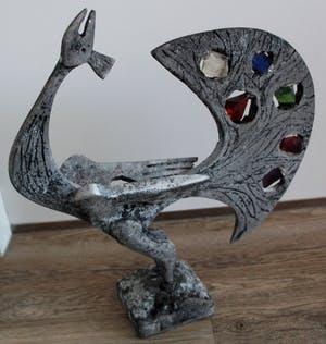 Wim Rijvers - (buiten) beeld: fantasie vogel kopen? Bied vanaf 450!