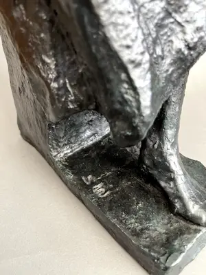 Siem Wardenaar - Jongedame met boek (mooi formaat) kopen? Bied vanaf 475!