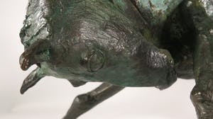 Wim Steins - Groen gepatineerd bronzen paard kopen? Bied vanaf 1500!