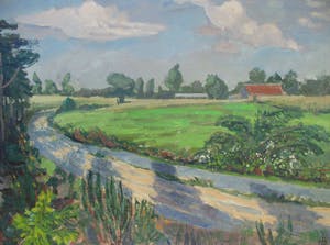 Hugo Brouwer - Landschap kopen? Bied vanaf 225!