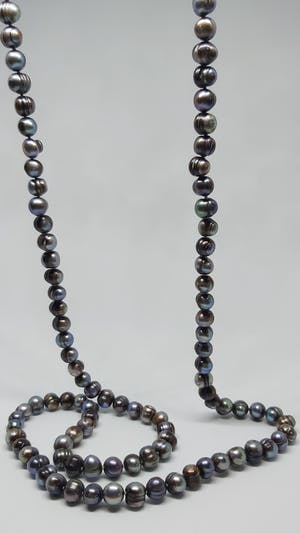 Barok Zoetwaterparel Collier 90cm lang kopen? Bied vanaf 75!