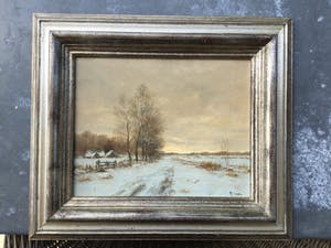 Frits Goosen - A5283, Winterlandschap kopen? Bied vanaf 350!
