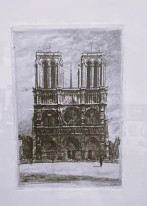 Georges Grémillet - beeld van notre dame parijs kopen? Bied vanaf 45!