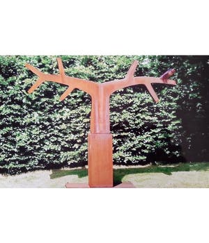 Piet Warffemius - abstractie van een boom kopen? Bied vanaf 5700!