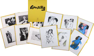 Corneille - Portfolio met 12 piezografieken en -foto's, De Vrouwen van Corneille kaufen? Bieten Sie von 150!