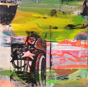 George Heidweiller - Gemengde techniek op doek, The Way kopen? Bied vanaf 1!