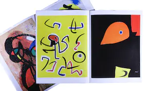 Joan Miro - 2x Derrière le Miroir a Publié, 1948 no.14-15 & 1978 no.231 (incompleet) kopen? Bied vanaf 80!