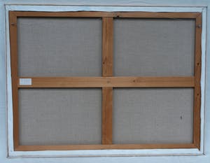 Kees Gerritse - Groot , ingelijst olieverf op doek , Aan het strand II – 1999 – 90 x 120 cm. kopen? Bied vanaf 1000!