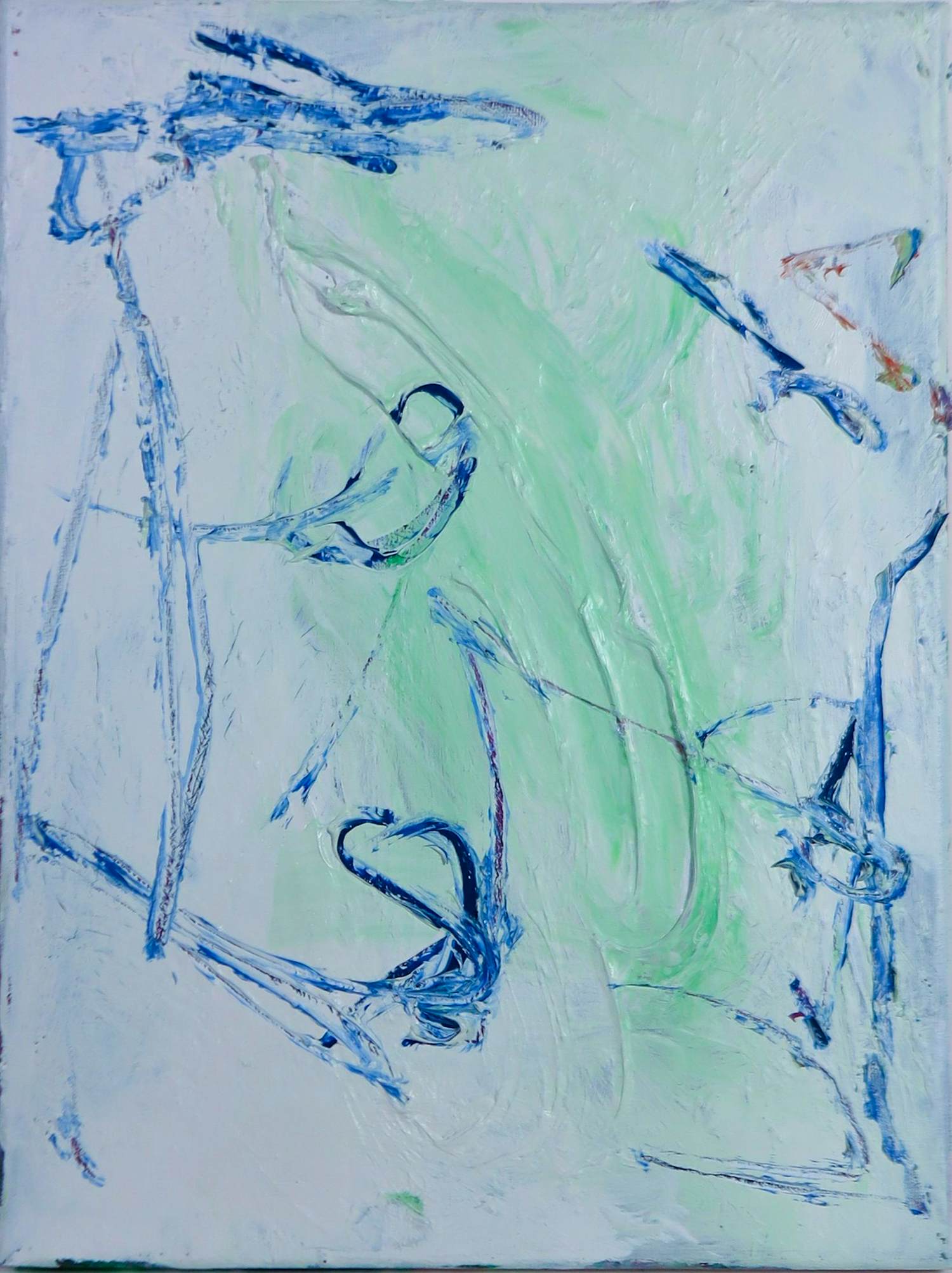 Jan Willem van Welzenis - Olieverf op doek, Zonder titel / Abstracte compositie kopen? Bied vanaf 200!