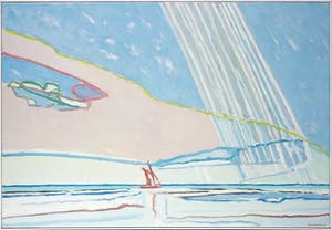Paul Overhaus - Acryl op doek, Regen - Ingelijst (Groot) kopen? Bied vanaf 150!