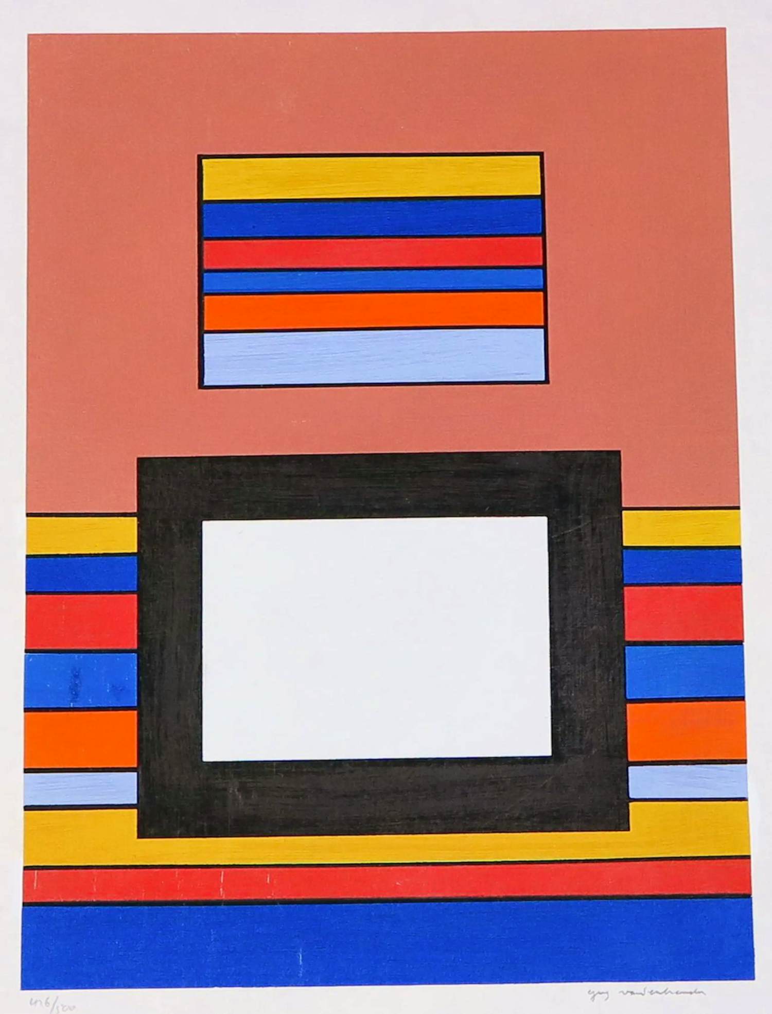 Guy Vandenbranden - Zeefdruk - Gesigneerd - 60x50 cm kopen? Bied vanaf 215!