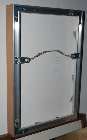 Bob ten Hoope - Staand naakt - Droge naald ets in kleur - 1991 - in een prachtlijst [zuurvrij] kopen? Bied vanaf 115!