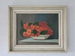 Niet of onleesbaar gesigneerd - Bloemenstilleven kopen? Bied vanaf 1!