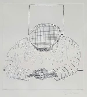 Roger Raveel - Ets: Wegdoezelen in de kosmos -Nieuwe lijst kopen? Bied vanaf 620!