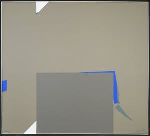 Hans Landsaat - Zeefdruk, Zonder titel kopen? Bied vanaf 1!