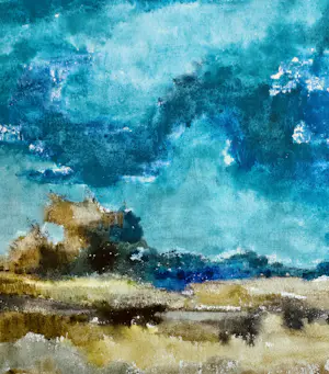 Eugène Eechaut - Bunte abstrakte Landschaft - Pfeiffer Gallery Ausstellung 1977 kopen? Bied vanaf 40!