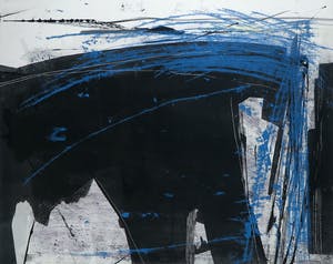 Joke Keuning - Gemengde techniek op papier, Zonder titel - Ingelijst kopen? Bied vanaf 1!