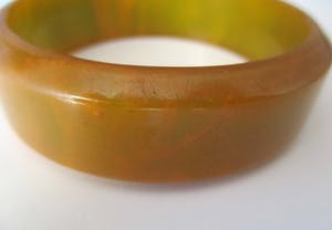 Curiosa - Art nouveau ketting, armband en broche van bakeliet kopen? Bied vanaf 1!