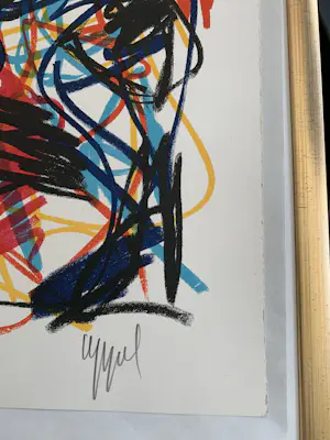 Karel Appel - Op steen gedrukt 1962 kopen? Bied vanaf 450!