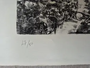 Pierre Clayette - Litho 47/50, gesigneerd rechtsonder kopen? Bied vanaf 49!