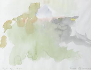 Erik Ortvad - Aquarel, Composition - Ingelijst kopen? Bied vanaf 1!