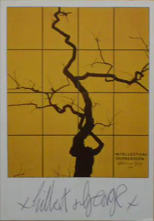 Gilbert & George - Gibert & George Kunstpostkarte - Aspects of British Art Today - 1982 - signiert kaufen? Bieten Sie von 65!