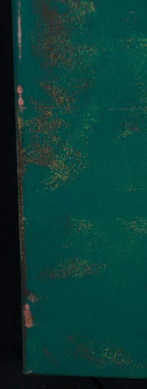 Robert Koekkoek - Acryl op doek, Groen trapezium (Zeer groot) kopen? Bied vanaf 1!