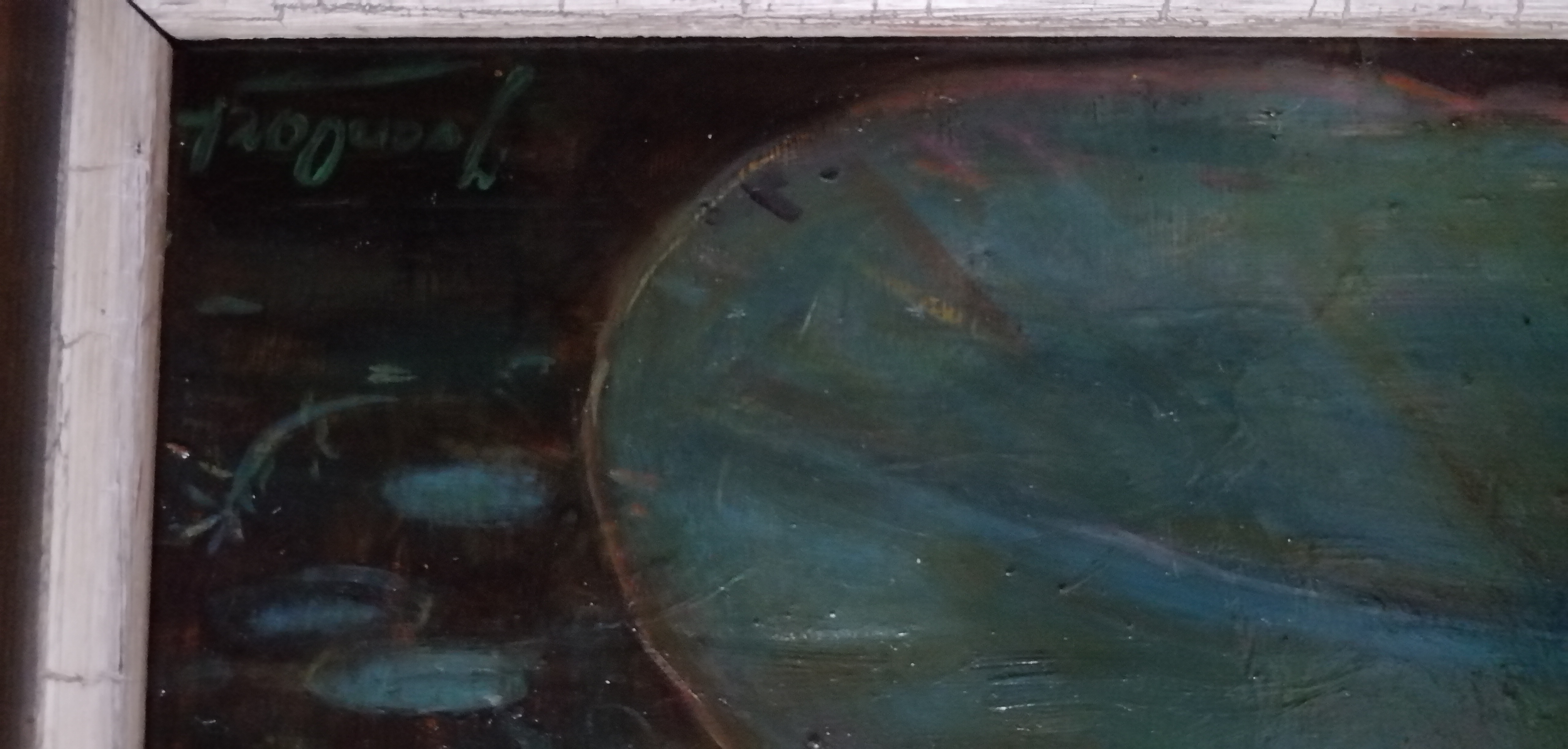 Jan van Oort - Kikker bij bloeiende waterlelie tussen het riet kopen? Bied vanaf 475!