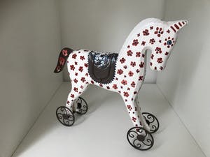 Marianne Bey - Wooden Horse / Cute Lady kopen? Bied vanaf 40!