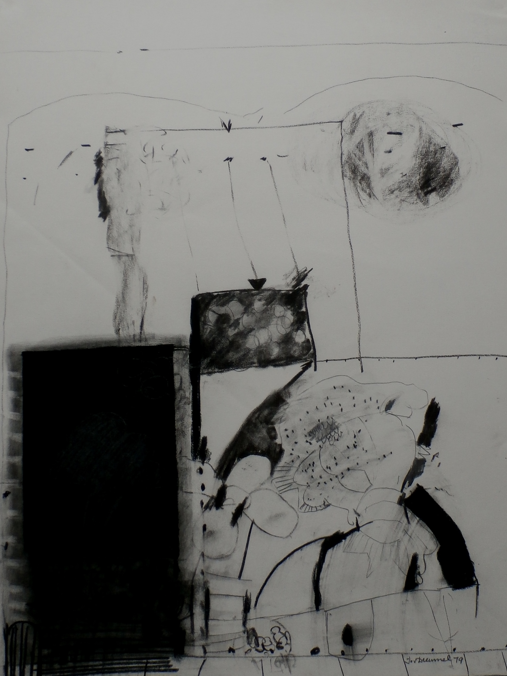 Jo van Dreumel - litho - 1979 kopen? Bied vanaf 20!