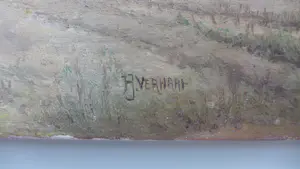 Hendrik Jan Verhaaf - Boslandschap met zandpad kopen? Bied vanaf 25!